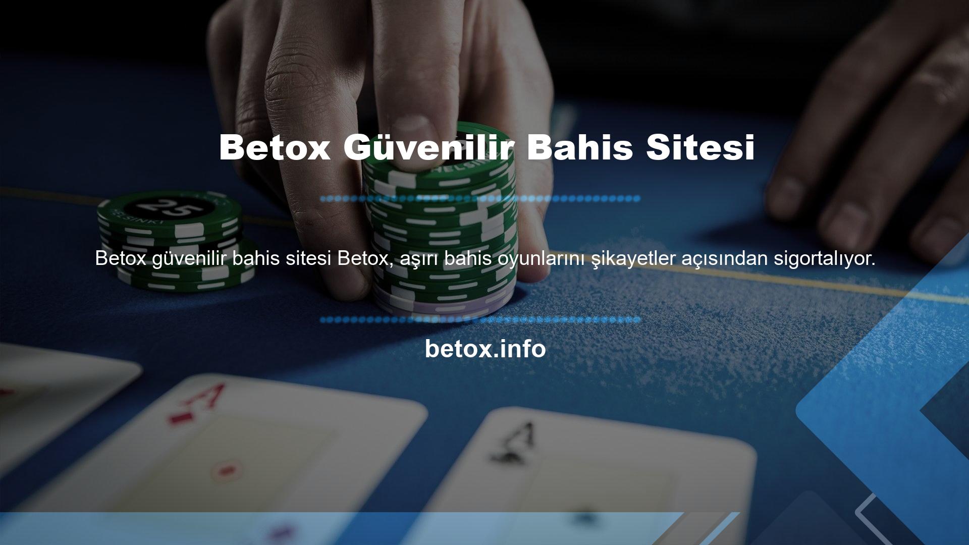 Türkiye ve diğer ülkelerde aktif olarak oyun tasarlamaya ve bahis hizmetleri sunmaya devam eden Betox Canlı Bahis Şikayet sayfasının keyfini çıkarabilirsiniz