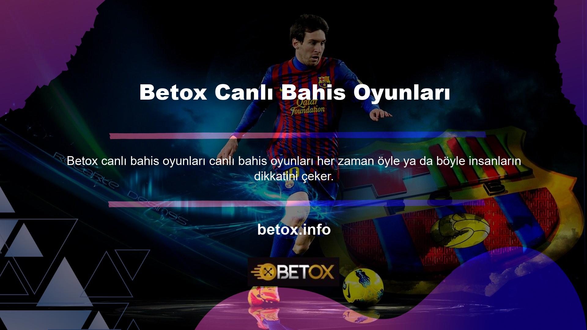 Betox web sitesi giriş ortaklarıyla ticaret yapan spor tutkunları, canlı bahis seçenekleriyle şimdiden harika vakit geçiriyor